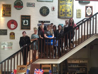 Vintage years staff sressed up